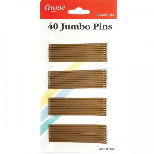 Annie 40 Jumbo Hair Pins #3104 (Brownonze)